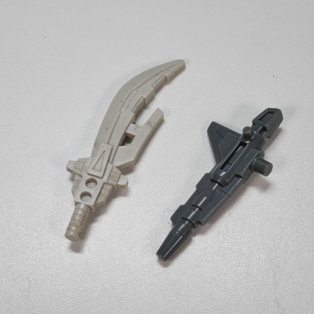 Transformers G1 Skullgrin Pretender Blaster Gun & Sword Vintage 1988 Hasbro